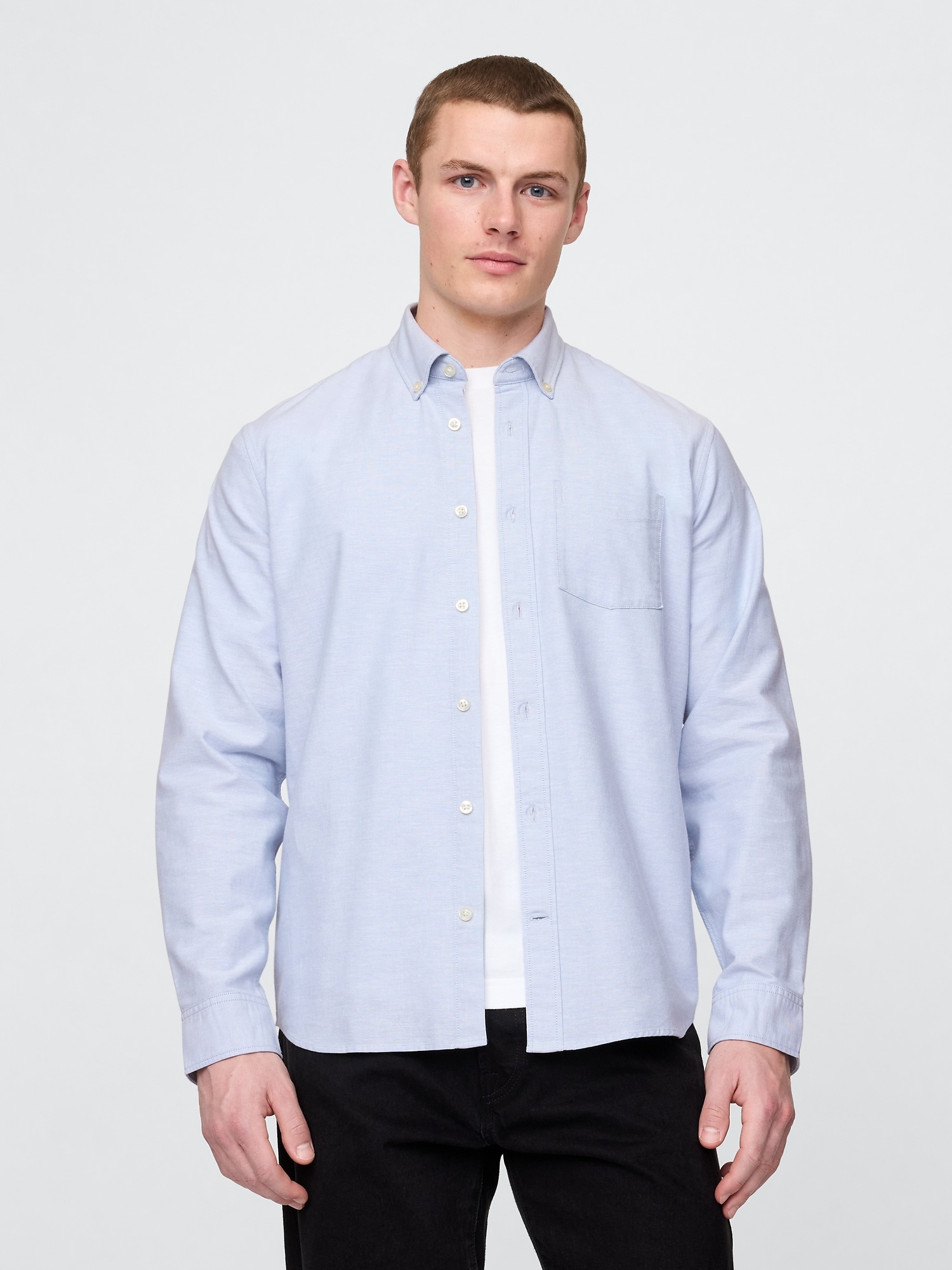 epa オックスフォードシャツ epa♡オックスフォードシャツ サックス - メルカリ