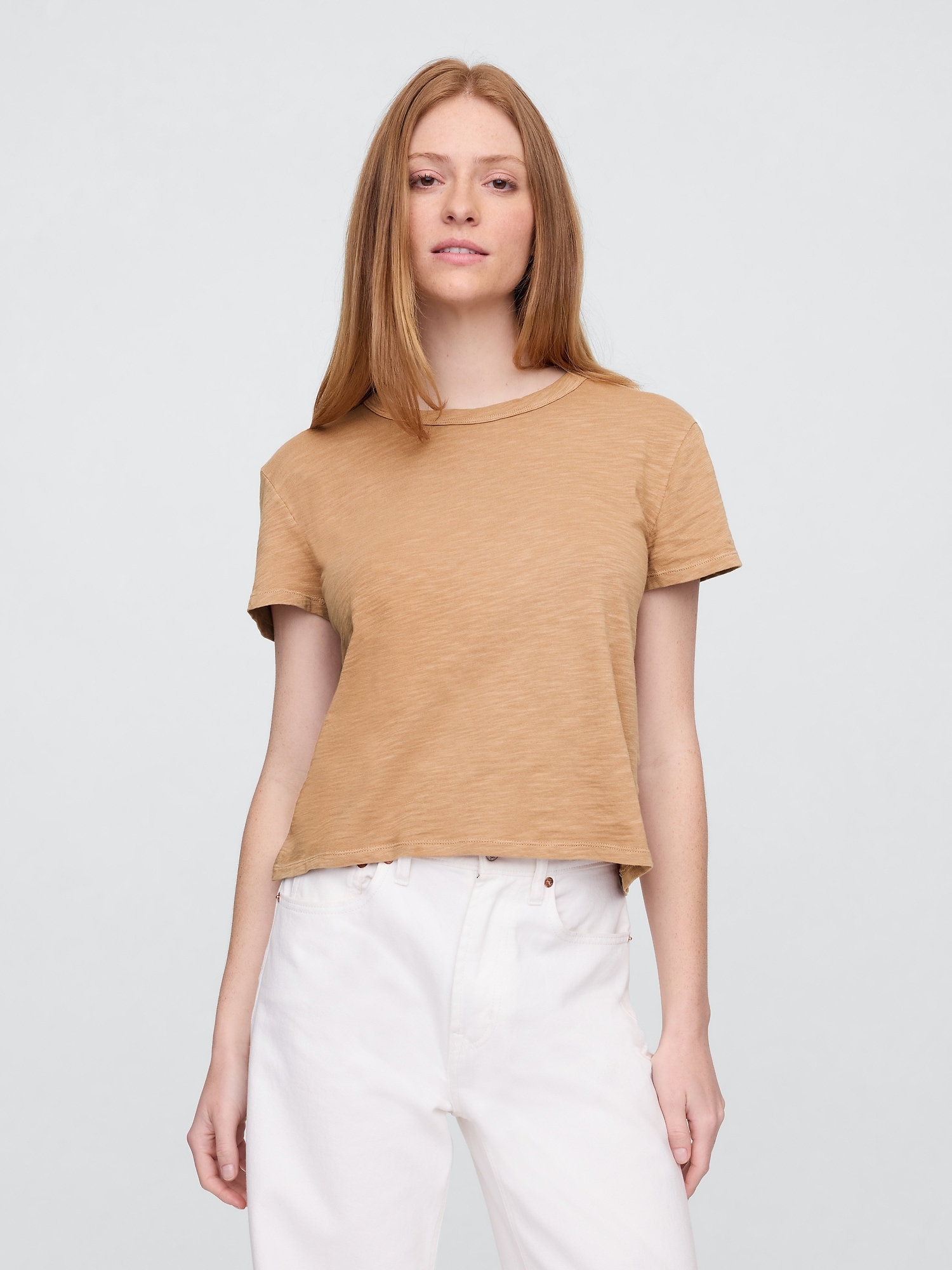 ForeverSoft Shrunken Crewneck T-Shirt