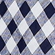 Gap × DÔEN リネン100% ギンガムチェック ミディワンピース