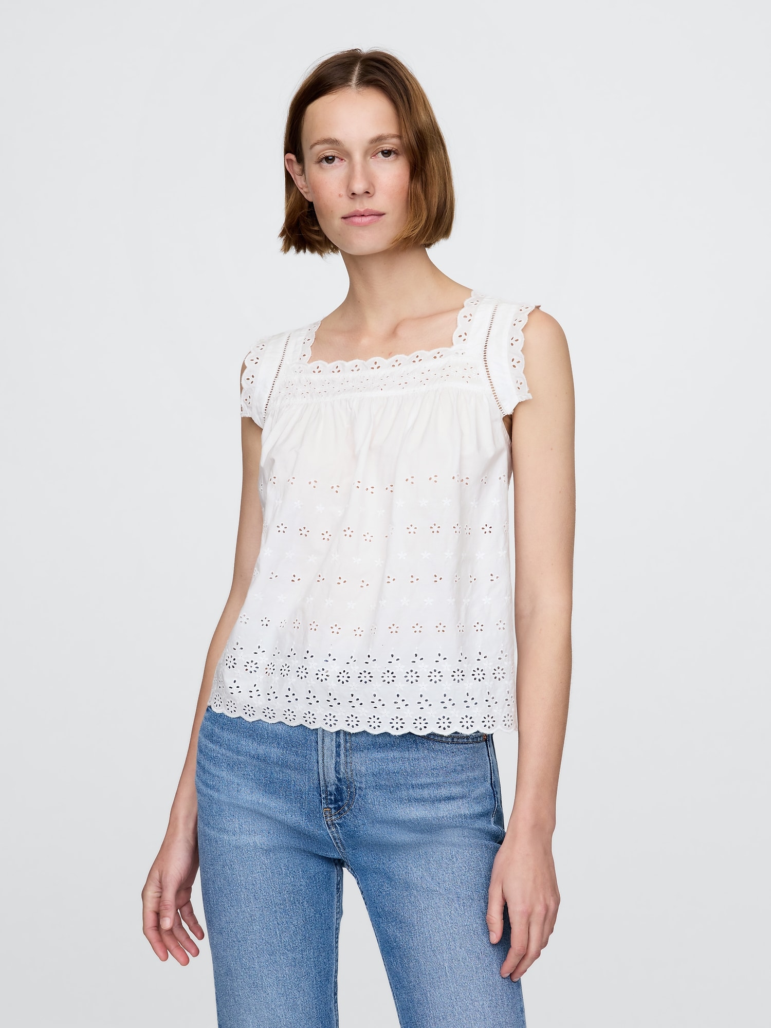 Gap Gap x DÔEN アイレット トップス Gap Gap x DÔEN アイレット トップス