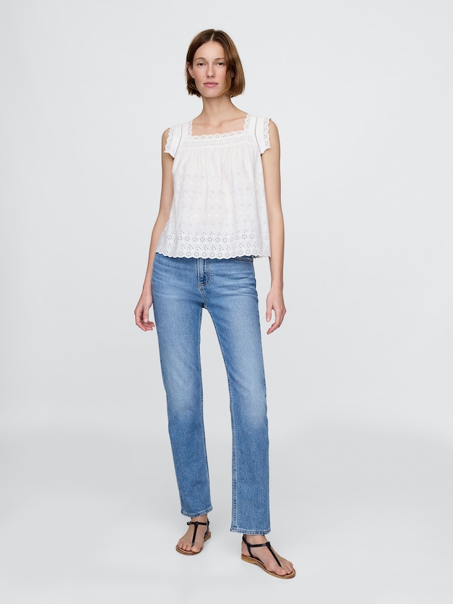 Gap x DÔEN アイレット トップス-1