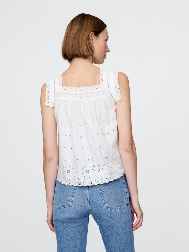 Gap x DÔEN アイレット トップス-2