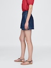 Gap × DÔEN ハイライズ プリーツ デニムトラウザーショートパンツ-3