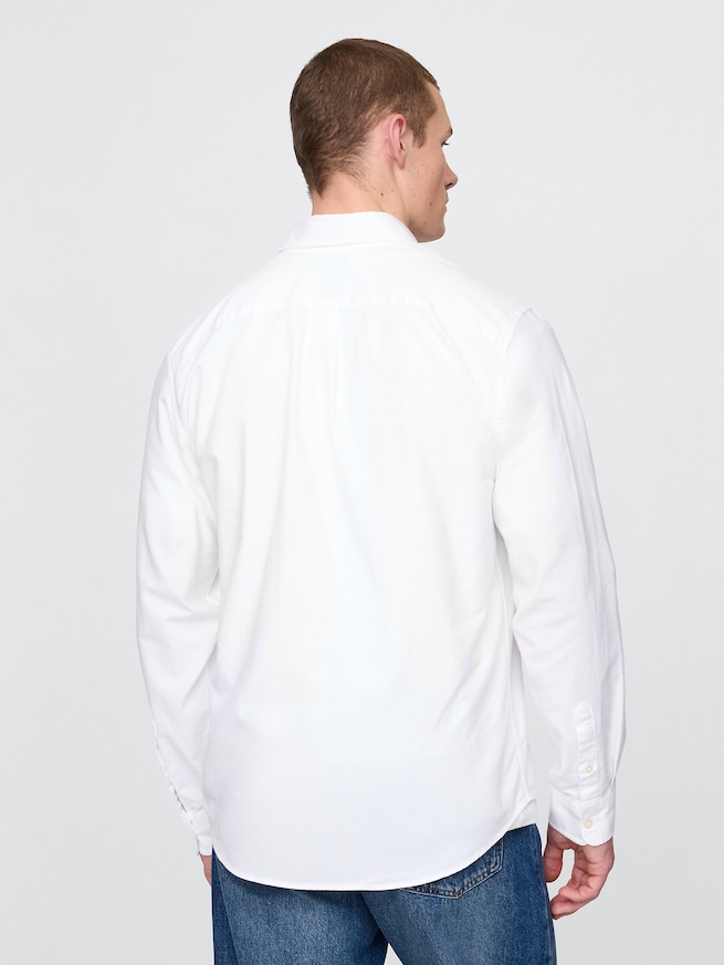 オックスフォード ボタンダウンシャツ-3