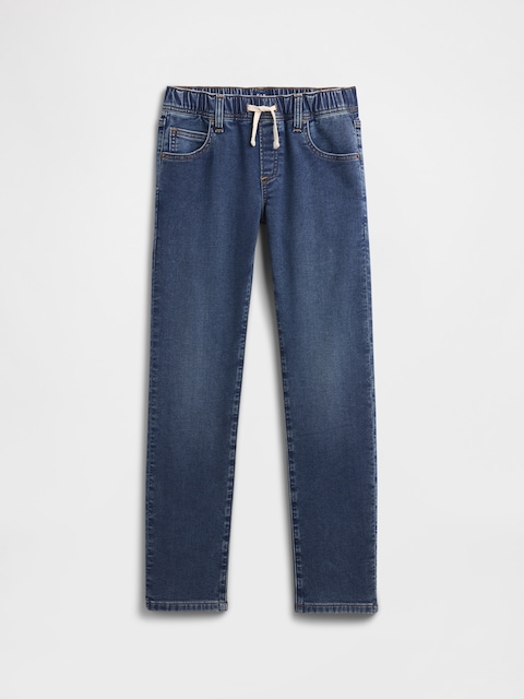 Kids Pull-On Slim Sweatpant Jeans