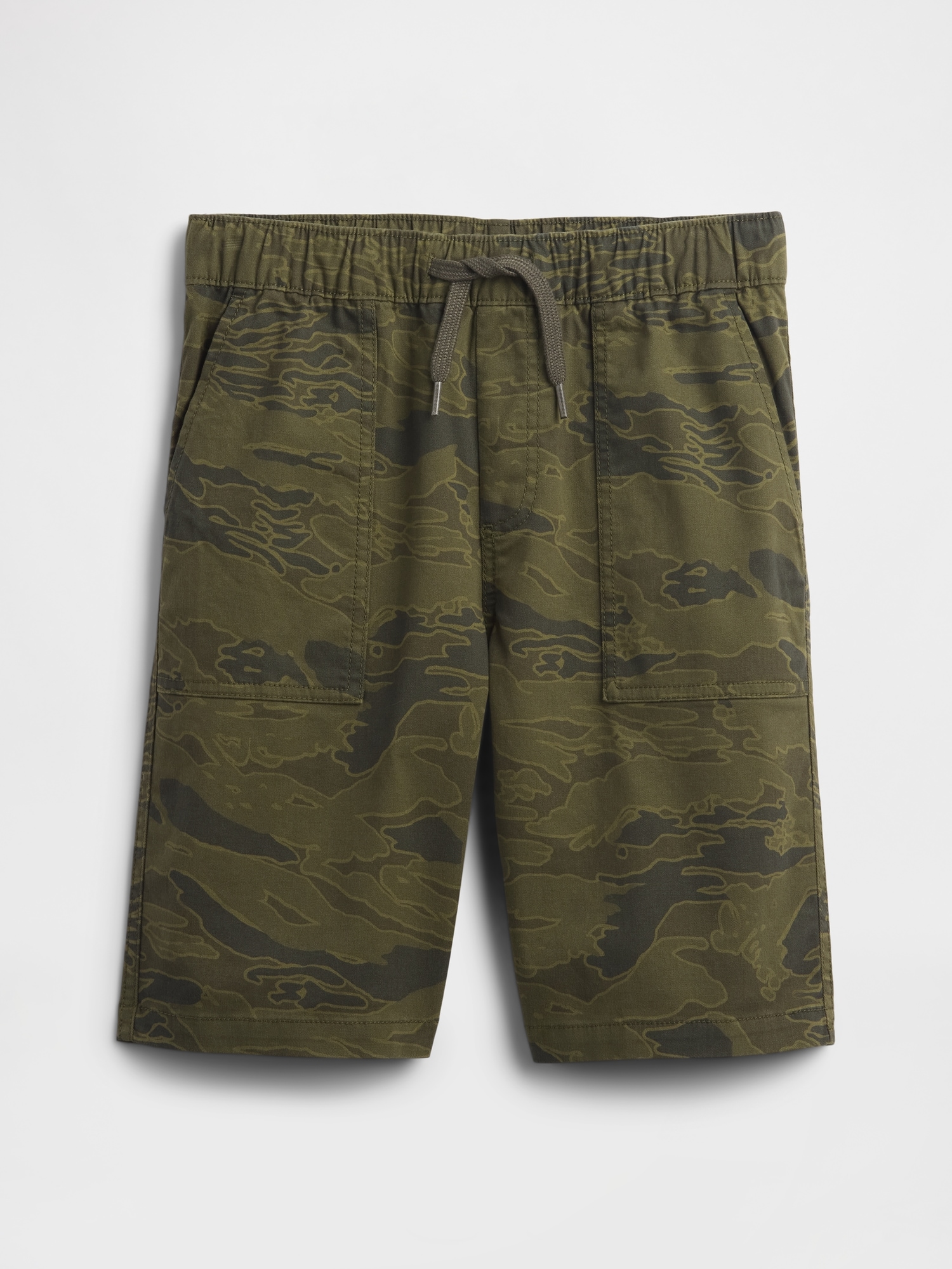 Kids Pull-On Baggy Twill Shorts