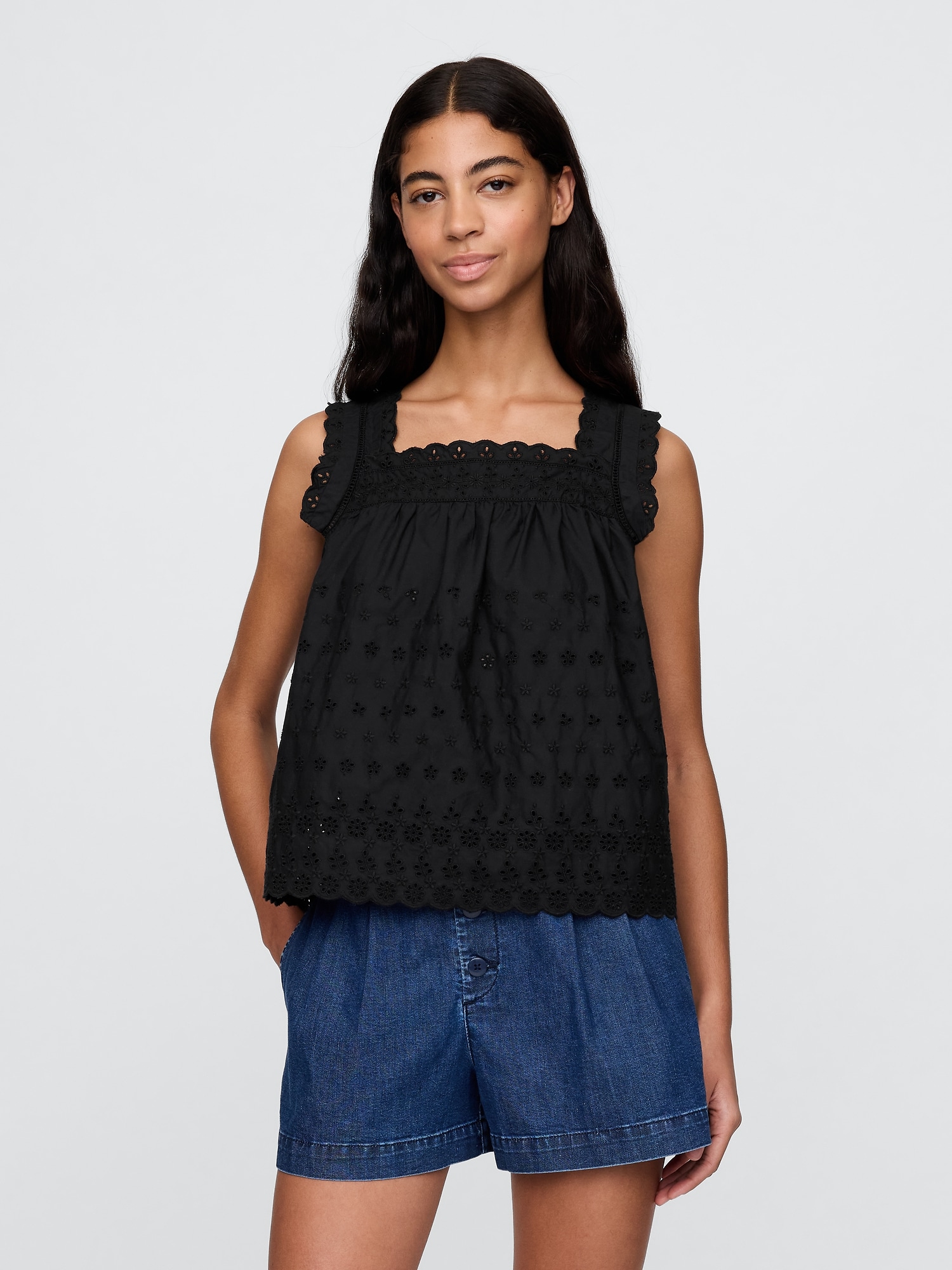 Gap x DÔEN アイレット トップス-0