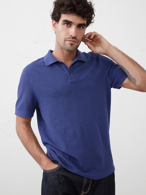Standard-Fit Pique Polo