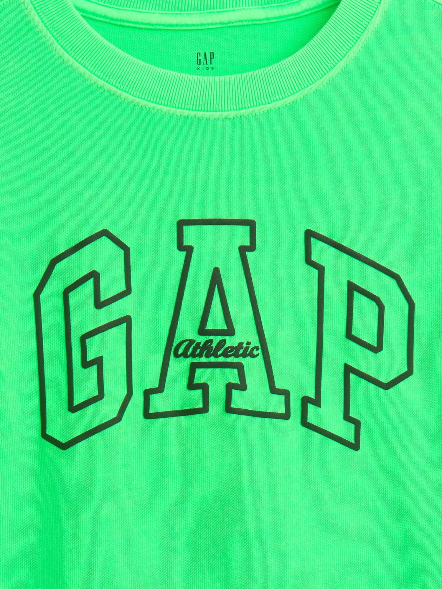 ヘビーウェイト Athletic GAPロゴ Tシャツ (キッズ)-1