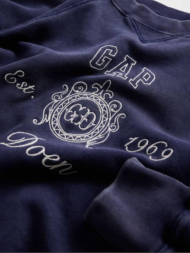 Gap × DÔEN ヴィンテージソフト GAPロゴ スウェットシャツ-3