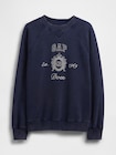 Gap × DÔEN ヴィンテージソフト GAPロゴ スウェットシャツ-5