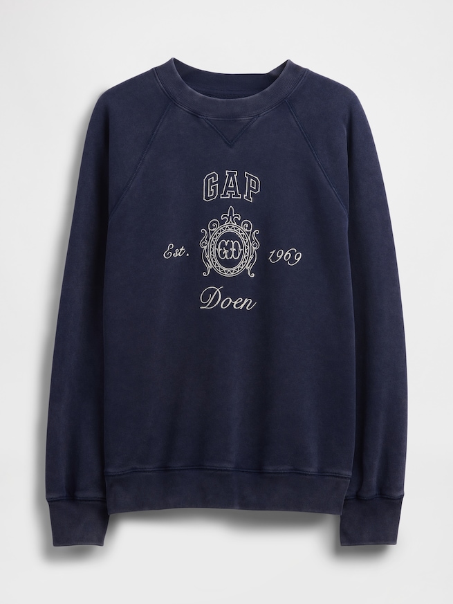 Gap × DÔEN ヴィンテージソフト GAPロゴ スウェットシャツ-5