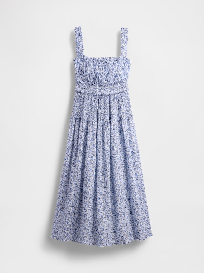 Gap x DÔEN フローラル ミディワンピース-7