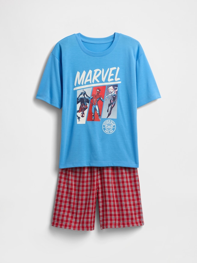 マーベル スパイダーマン リサイクル パジャマセット (キッズ)-0
