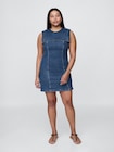 Gap × DÔEN デニム セーラー ミニワンピース-5