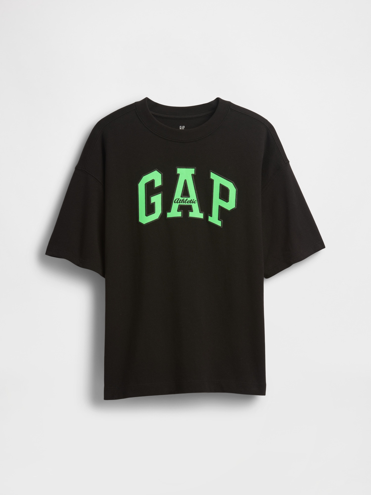 ヘビーウェイト Athletic Gapロゴ Tシャツ (キッズ)