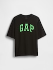ヘビーウェイト Athletic GAPロゴ Tシャツ (キッズ)-0