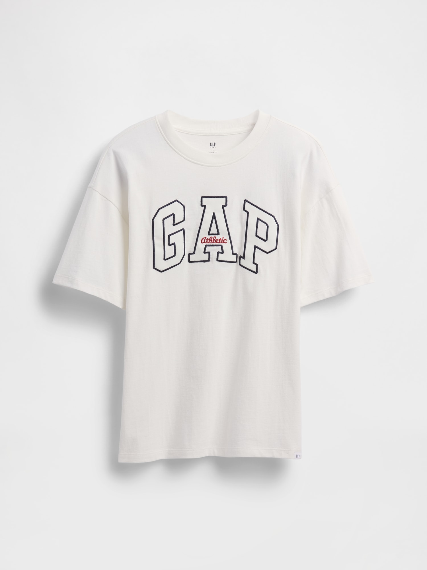 Gap ヘビーウェイト Athletic GAPロゴ Tシャツ (キッズ) Gap ヘビーウェイト Athletic GAPロゴ Tシャツ (キッズ)