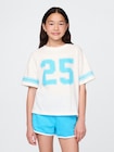 バーシティスタイル ジャージー Tシャツ (キッズ)-0