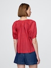 Gap × DÔEN ギンガムチェック トップス-2
