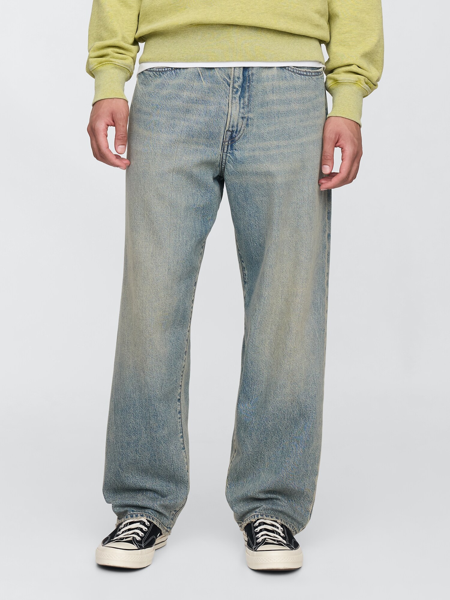 GAP スーパーバギーデニム 30/30 fuckthisindustry スーパーバギーデニム（デニムパンツ）｜GAP（ギャップ）の