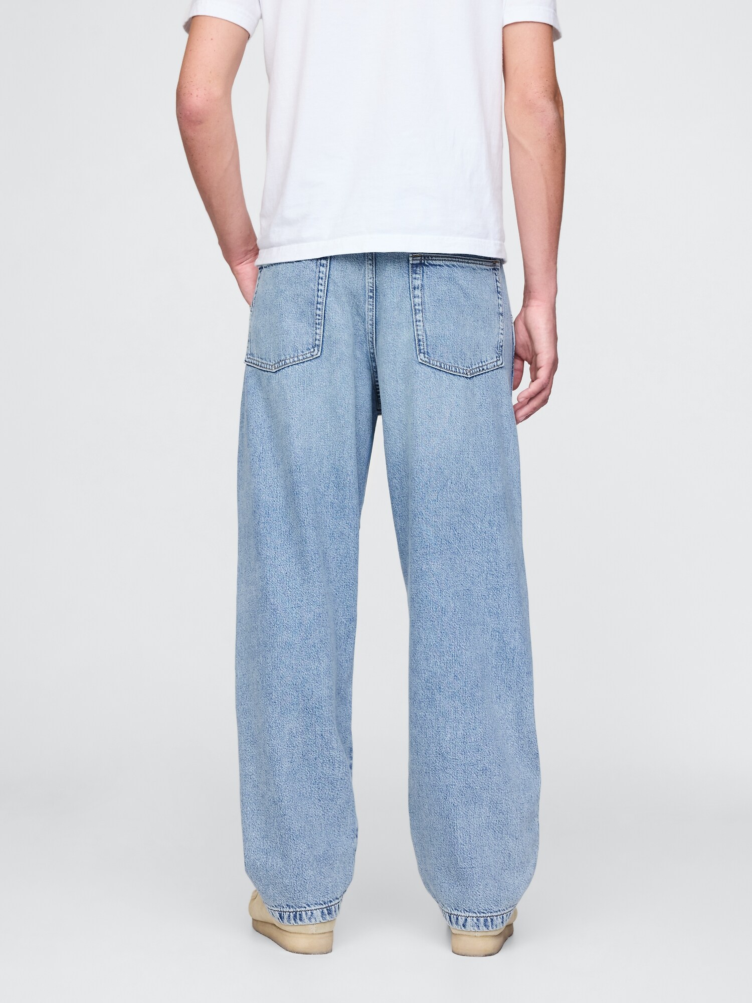 ULTRA BAGGY DISTRESSED DENIM デニム バギーパンツ|ストリート