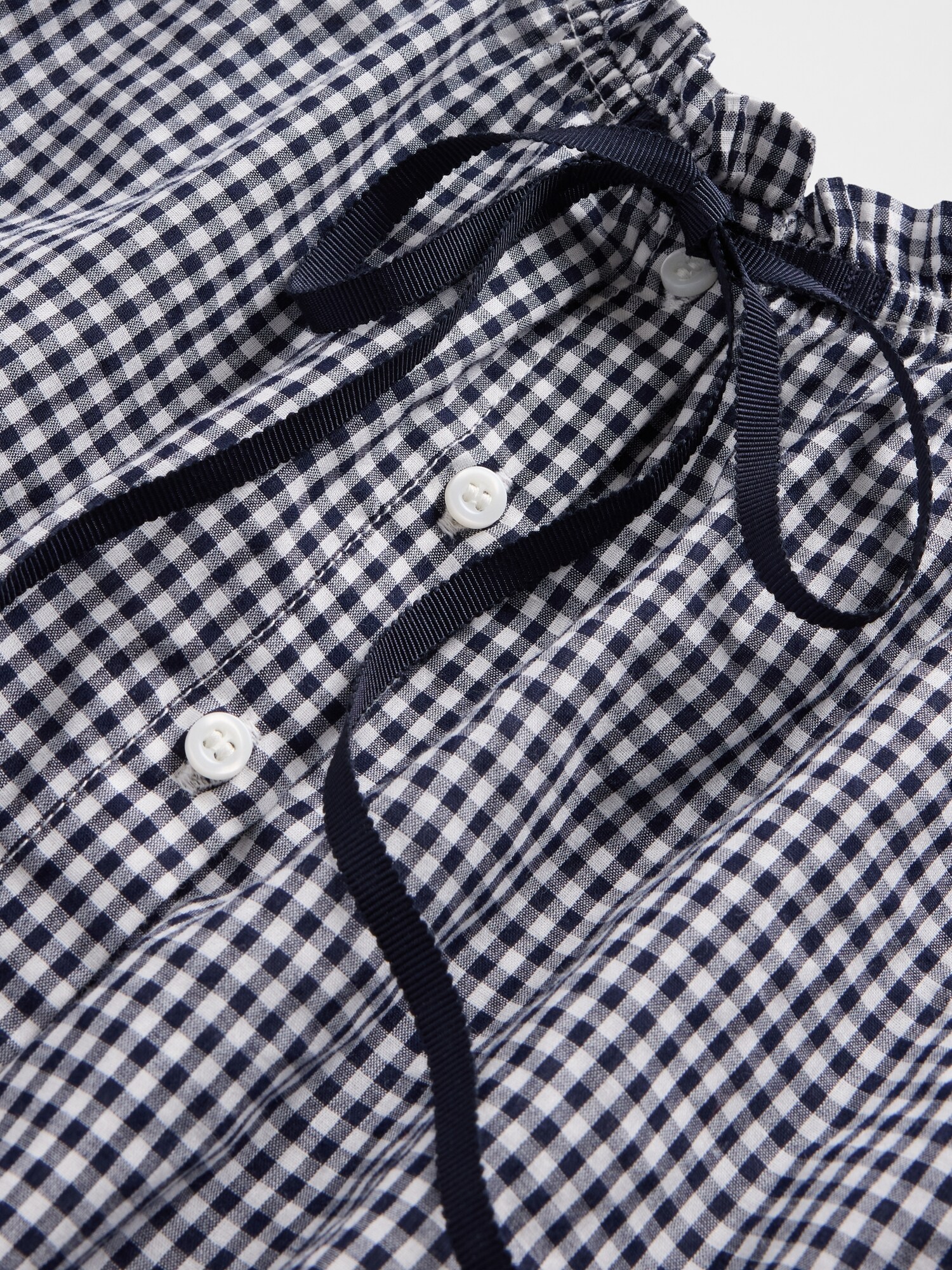 Gap × DÔEN ギンガムチェック クロップド タンクトップ-4