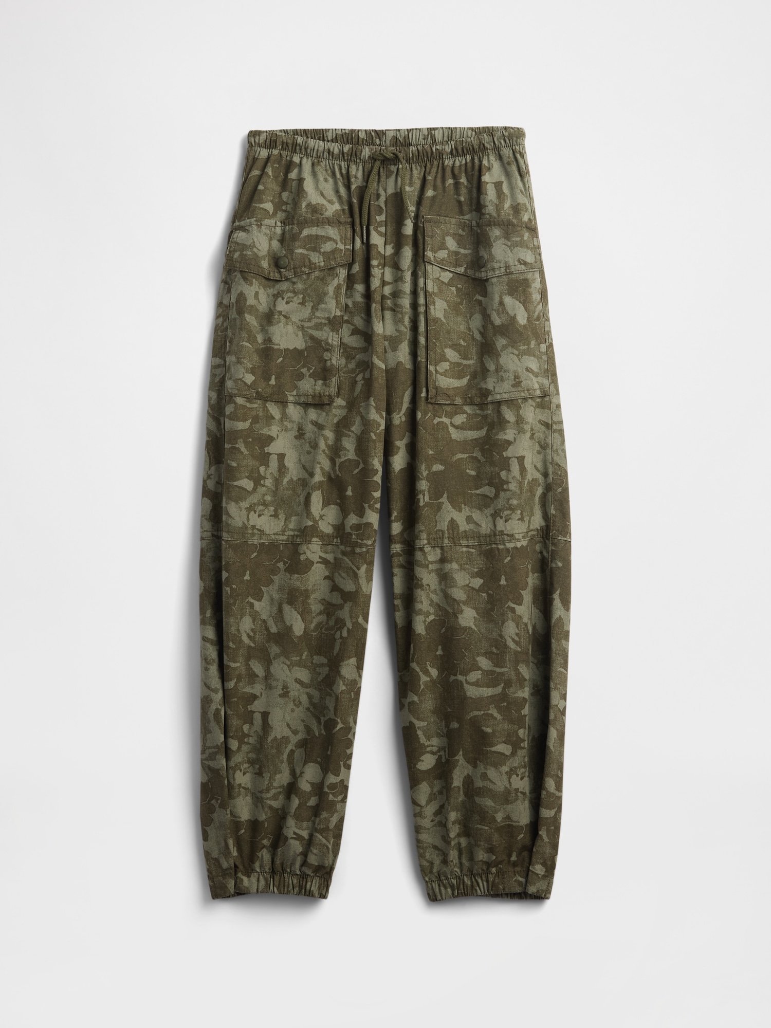 Kids Parachute Cargo Pull-On Pants