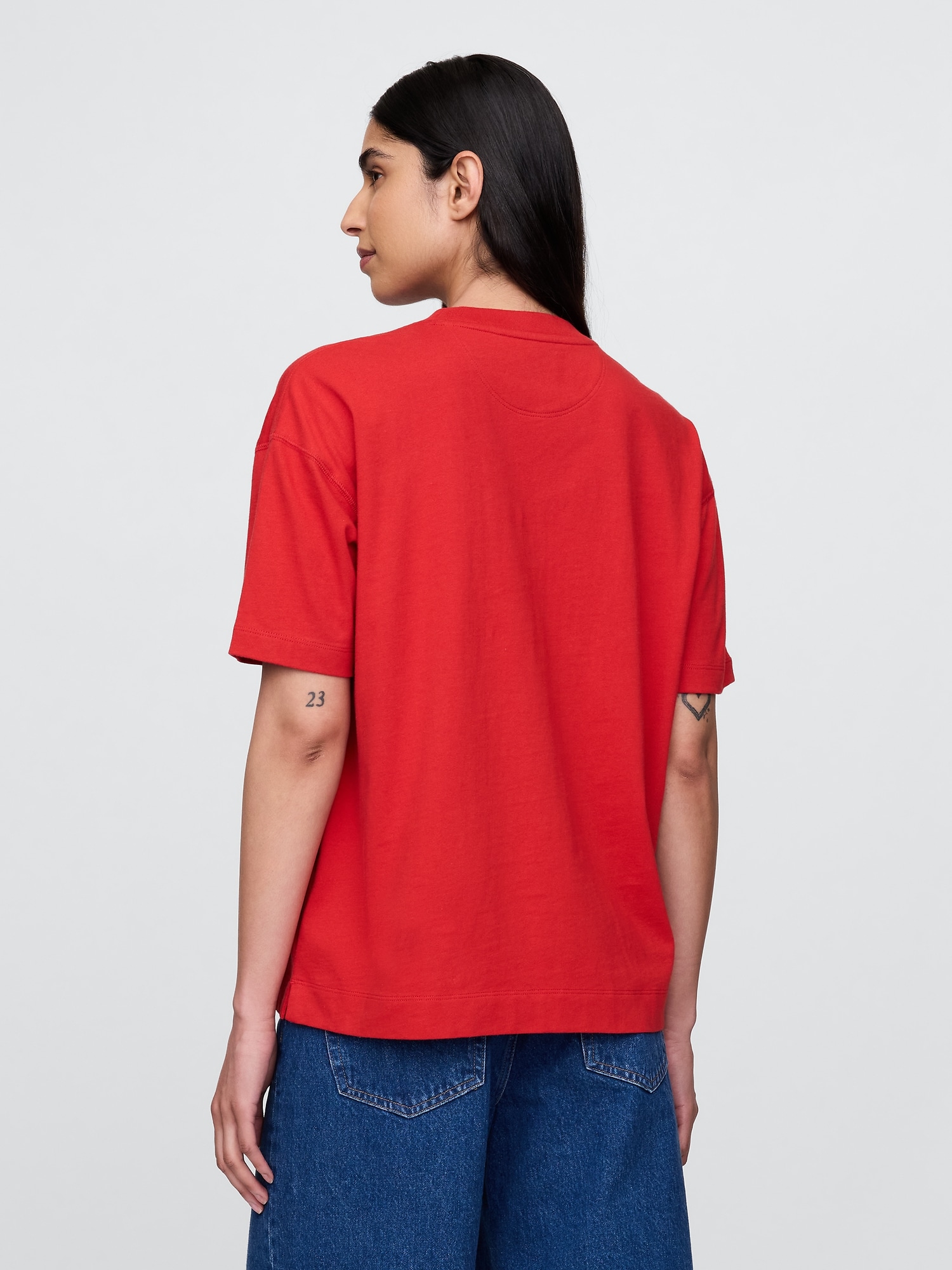 30th アニバーサリー オーバーサイズ GAPロゴTシャツ-2