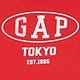 30th アニバーサリー オーバーサイズ GAPロゴTシャツ