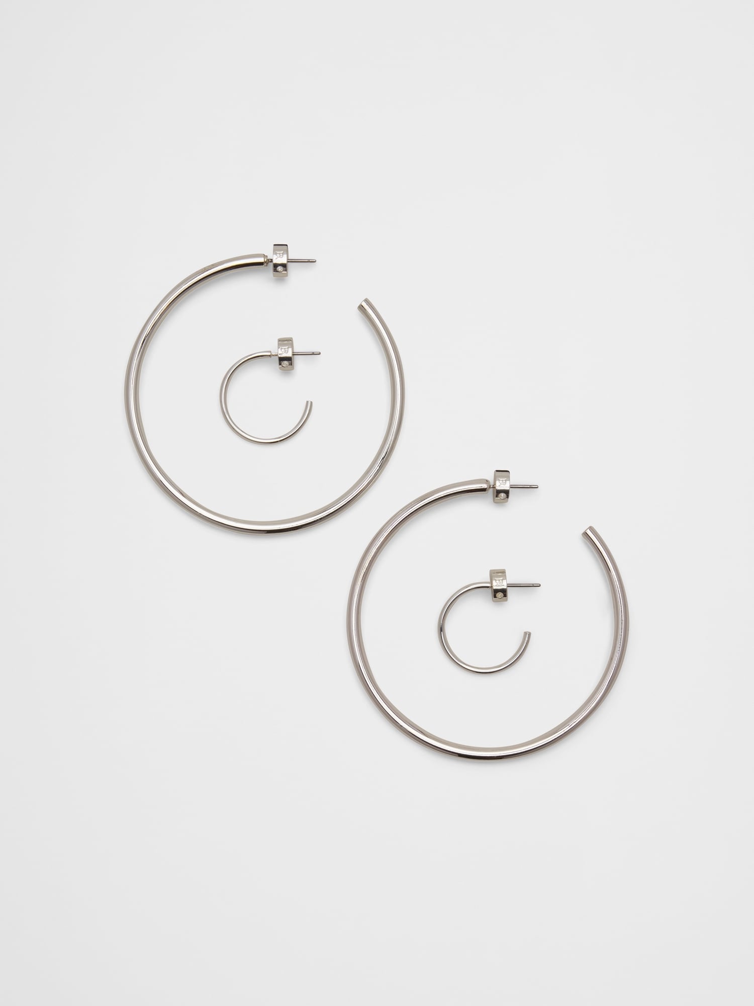 Basic Hoop Earrings (2 Pack)