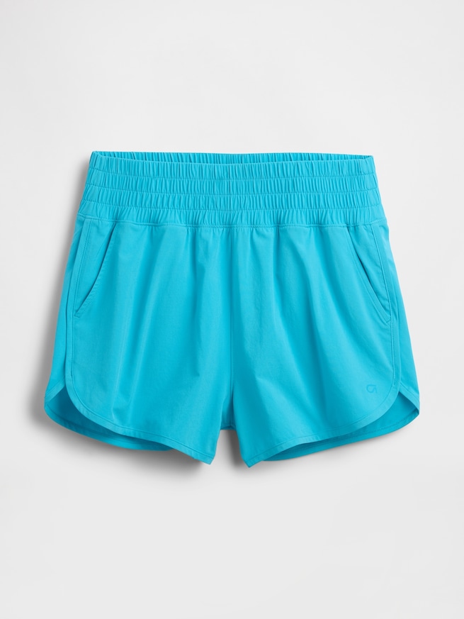 GapFit ハイライズ ランニング ショートパンツ-4