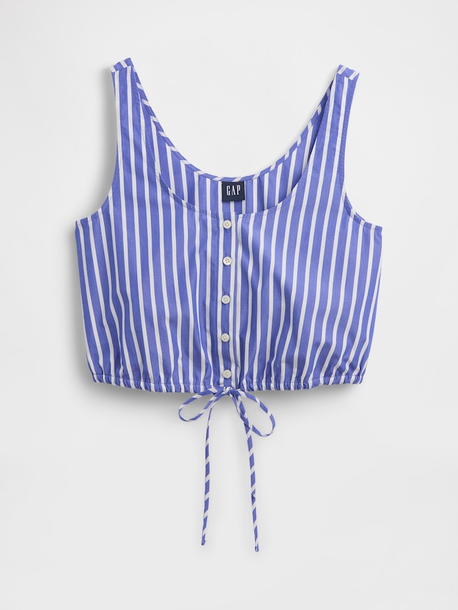 シンチヘム クロップドトップス-5