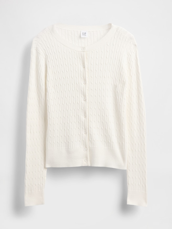 ユニフォーム カーディガンセーター (キッズ)-1