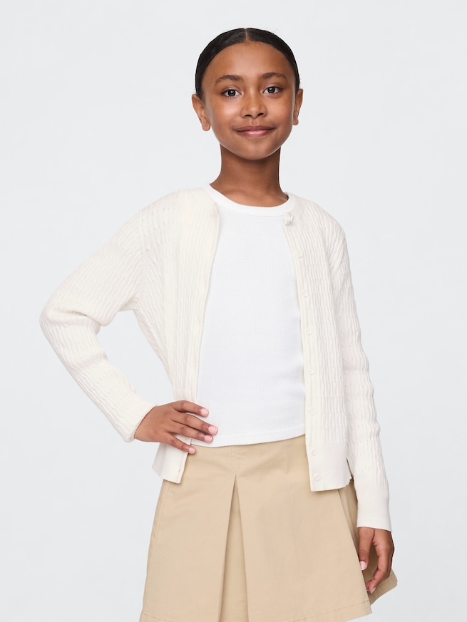 ユニフォーム カーディガンセーター (キッズ)-0