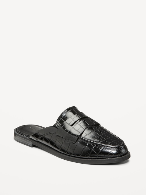 Loafer Mule Shoes for Women