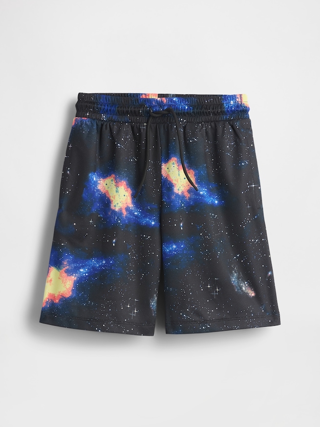 GapFit 6インチ リサイクル メッシュ イージーショートパンツ-1
