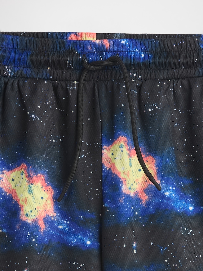 GapFit 6インチ リサイクル メッシュ イージーショートパンツ-5