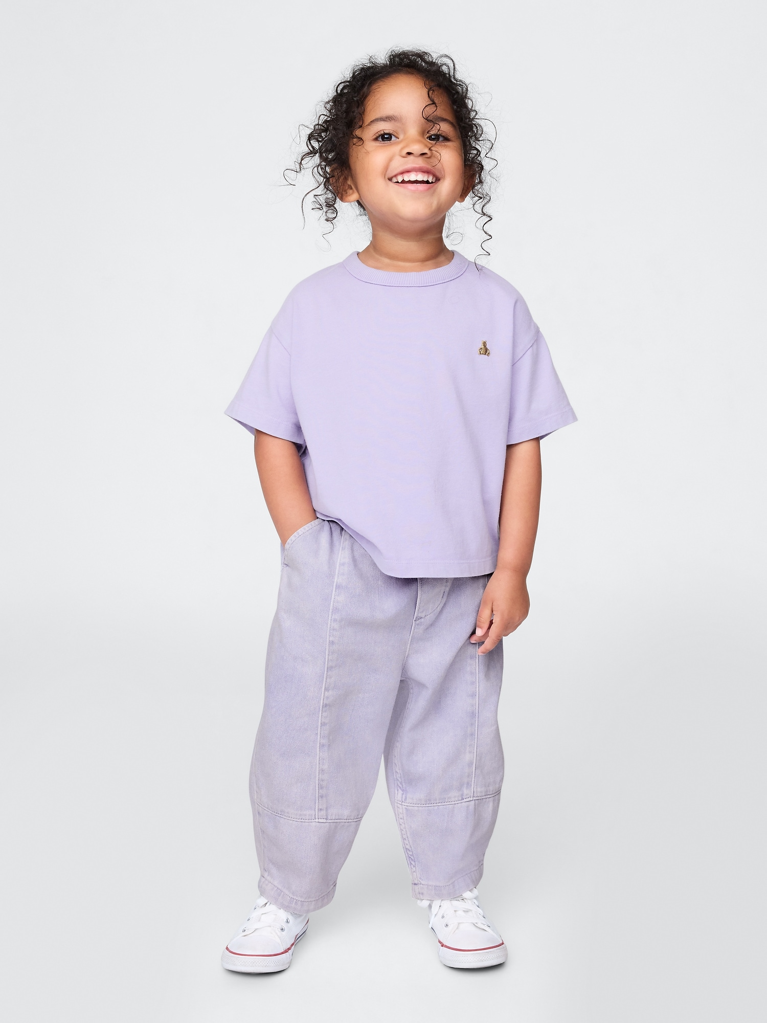 Gap プルオン バレルデニム (幼児・ベビー) Gap プルオン バレルデニム (幼児・ベビー)