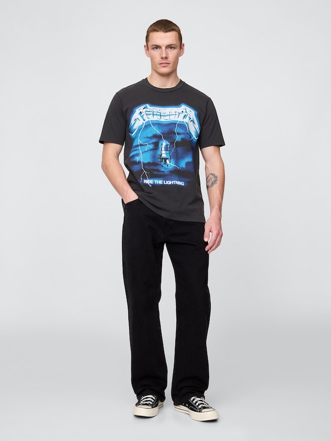 メタリカ グラフィックTシャツ-1
