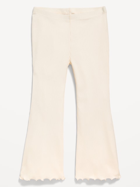 Ribbed Flare-Leg Leggings for Toddler Girls