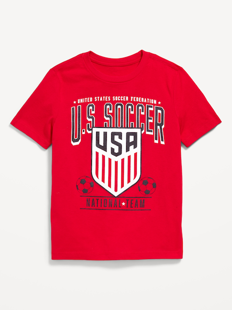 U.S. Soccer® Gender-Neutral Graphic T-Shirt for Kids