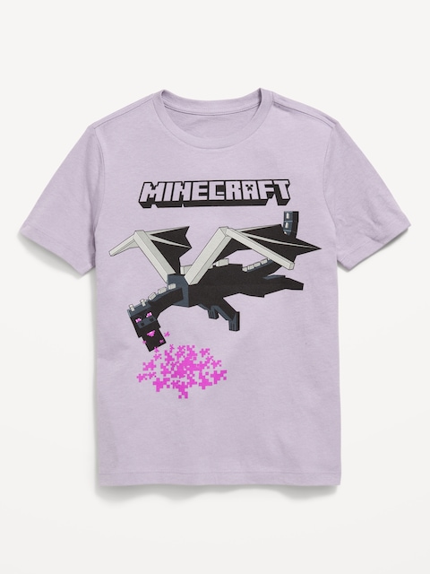 Minecraft™ Gender-Neutral Graphic T-Shirt for Kids