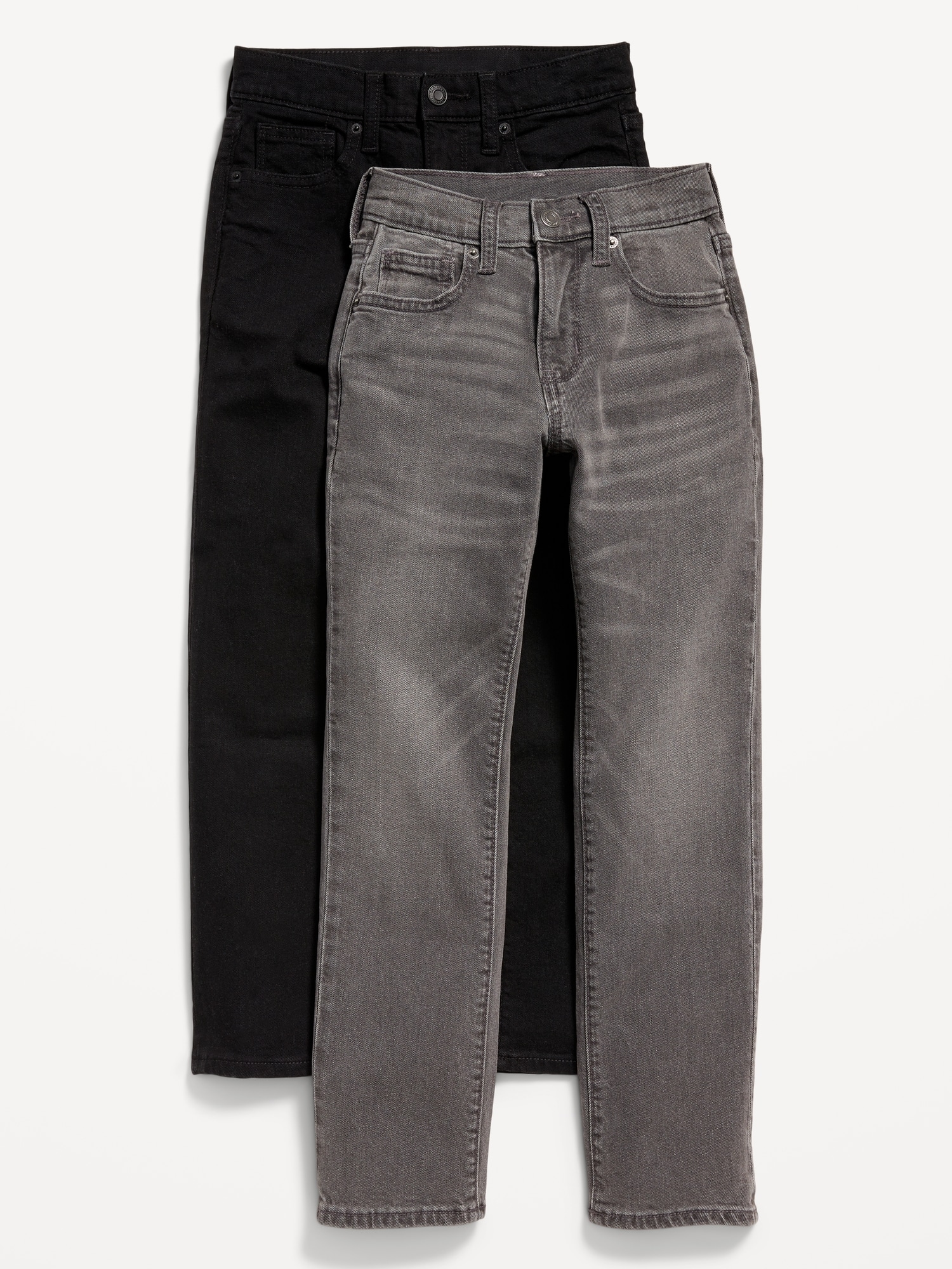 Straight-Leg Built-In Flex Jeans 2-Pack for Boys