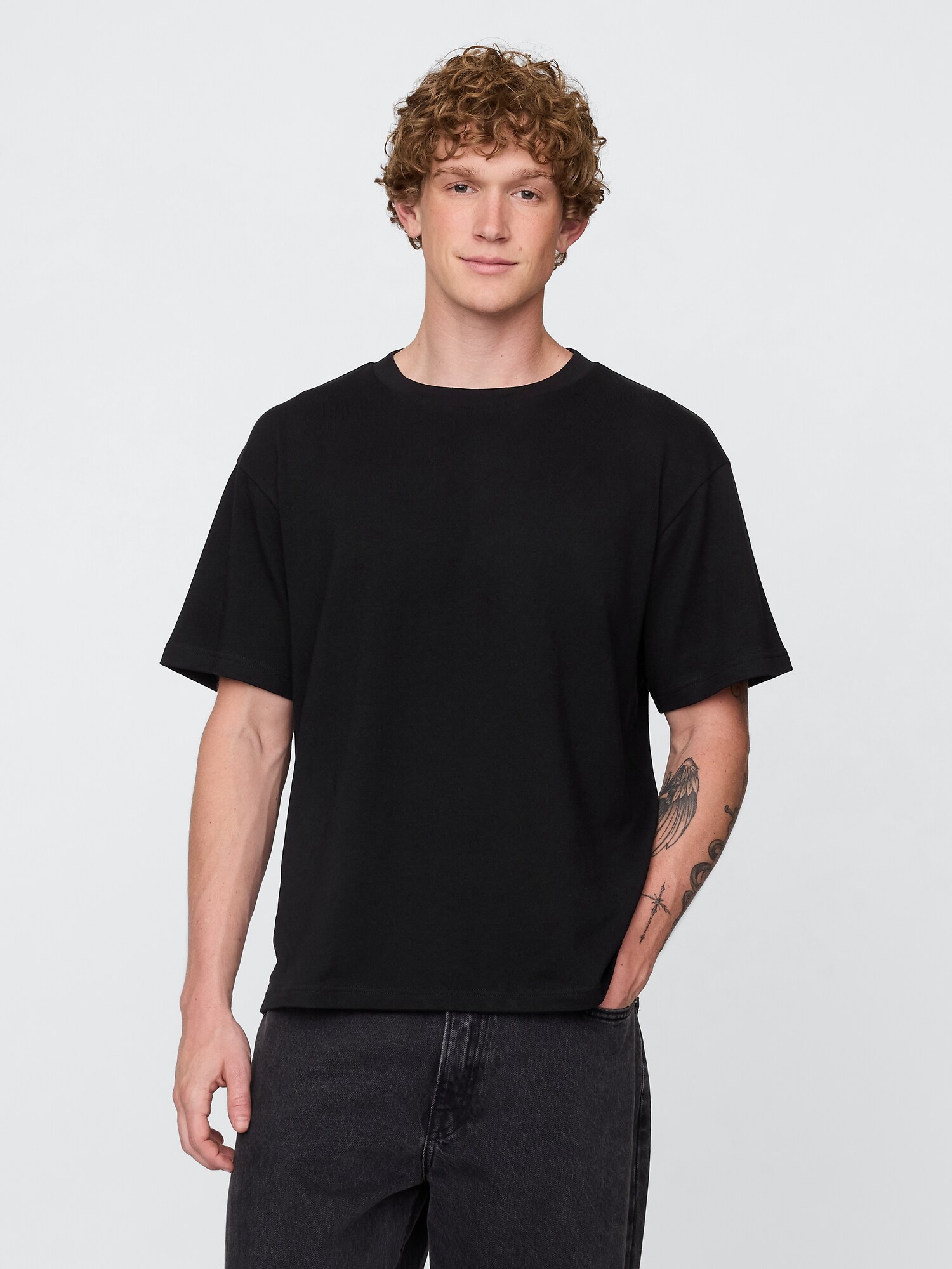 GAPワールドロゴTシャツ-2