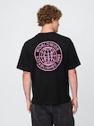 GAPワールドロゴTシャツ-0