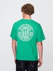 GAPワールドロゴTシャツ-0