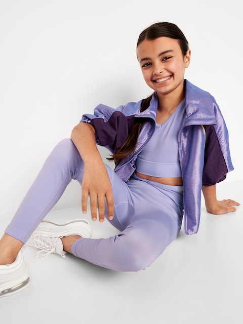 LEGGING PERFORMANCE POWERSOFT AJUSTÉ SANS COUTURES À TAILLE HAUTE LONGUEUR 7/8 POUR FILLE