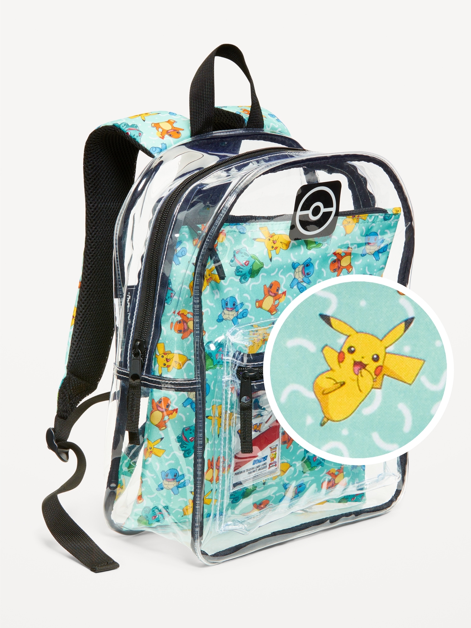 SAC À DOS TRANSPARENT POKÉMON™ POUR ENFANT