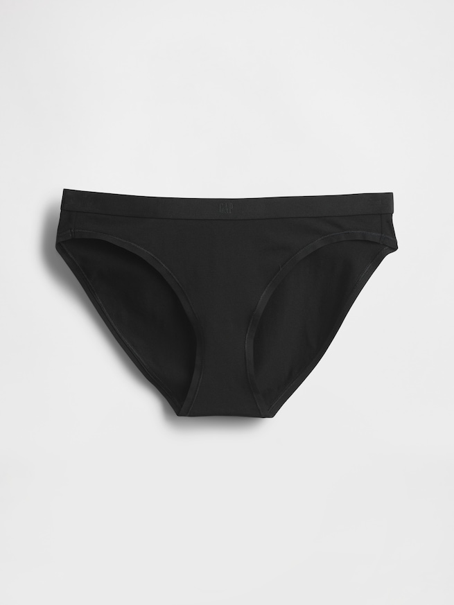 オーガニック ストレッチコットン GAPロゴ ビキニショーツ-2